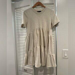 Sweatshirt babydoll dress